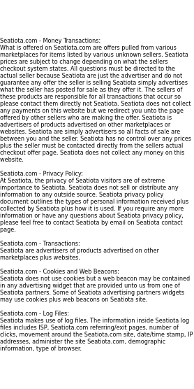 seatiota privacy