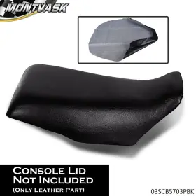 2014mmo000935 2014mmotor Fit For 88-2000 Honda Fourtrax 300 Motorcycle Leather Seat Cover Protector Black