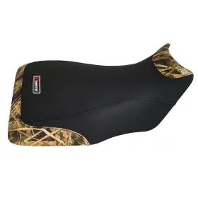 232-402-01.01 4xpro Yamaha 660 Grizzly Black And Camo Non Slip Seat Cover 2002 - 2008