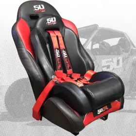 5048a18 50 Caliber Racing Bucket Seat With Mounting Bracket Polaris Rzr Canam X3 Booster