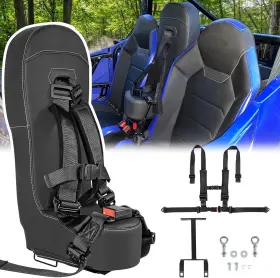 A2qp-2095 A2-auto For Polaris Rzr 1000 900 Bump Seat With 4-point Harness Jump 2014-2023