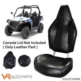 Allgood112558 Allgoodauto Fits Polaris Rzr 570 800 900 2008 Black Replacement Seat Cover Kit
