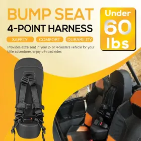 Va2095001 Anvalee For Polaris Rzr 1000 900 Bump Seat With 4-point Harness Jump 2014-2023