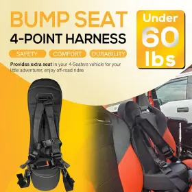 Va2096001 Anvalee For Honda Talon 4 Seater Rear Bump Seat With 4-point Harness Jump 2019-2023