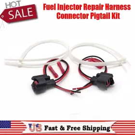 1203568 Auto Xyd 2pcs Fuel Injector Repair Harness Connector Pigtail Kit For Polaris Rzr 570 800