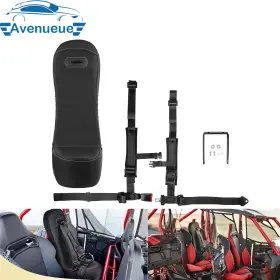 Ave00769 Avenueue Rear Bump Seat With 4-point Harness Jump For Honda Talon 4 Seater 2019-2023