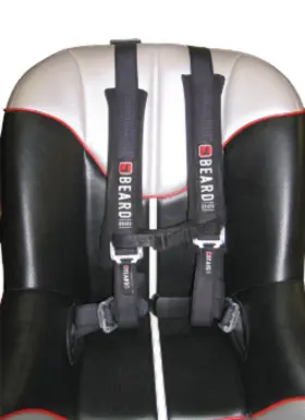 652-22002 Beard Seat New Safety Harness Utv Side-by-side 4-point 5-point