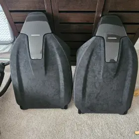 52105a40304 Bmw M Performance Seat Back Oem M3 G80 Carbon Fiber/alcantara