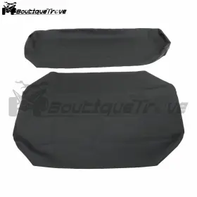 Bou4490856 Boutiquetrove Seat Cover Fit For Kawasaki Mule 2500 2510 3000 3010 Utv Diesel 4 Black New