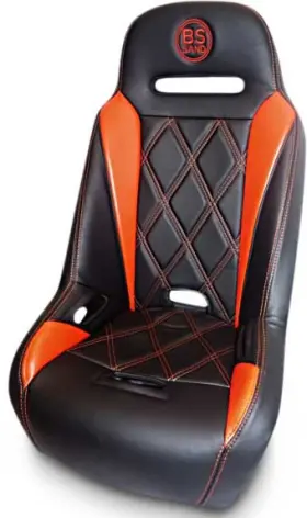 5546-b655670-utv Bs Sand Extreme Seat-diamond-black/cruiser Bronze For 2017-2019 Polaris Rzr 900