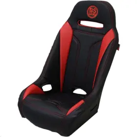 Bs Sand 619620092229 Eburddtkw Extreme Seat - Double T Black/red