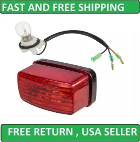 3fa-84710-00-00 Caltric Lt114aa1002 New Taillight Assembly Fits Yamaha 3fa-84710-01-00