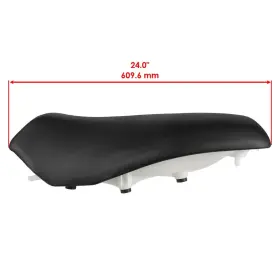 Zi103 Caltric Complete Seat Black For Yamaha Grizzly 700 Yfm700f 4x4 2007 2008 2009 2010 2011