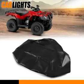 C-03scb1302abk Carlights New Standard Seat Cover #8 Black Fit For 2000-2006 Honda Rancher 350 Pvc Leather