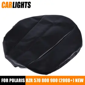 C-03scb7105pbk Carlights Seat Cover Leather Black Fit For 2008 Polaris Rzr 570 800 900 Standard Atv
