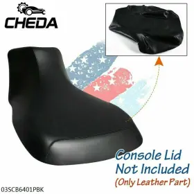 Gpl21646 Cheda Fit For 2002-up Yamaha Grizzly 660 Seat Cover Synthetic Leather Black