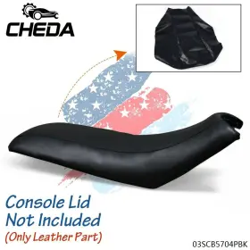 Gpl73645 Cheda Motorcycle Atv Pu Leather Seat Cover Fit For Honda Fourtrax 300 1993-2006 Usa