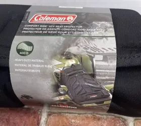 2000012623 Coleman Maddog Gear Atv Seat Protector Black Durable Padded New #2000012623