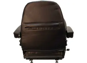 440002bk-pln Concentric Premium Highback Seat Armrests Lumbar Support Slide Rails Vinyl