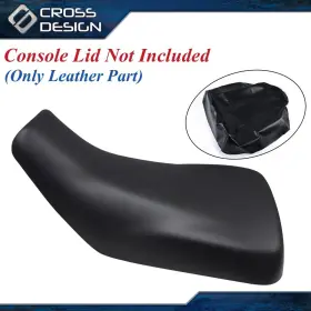 Big20260311-33 Crossdesign Fits Honda Rancher 350 Pvc Leather 2000-2006 Standard New Seat Cover #8 Black