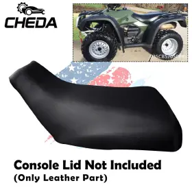 Ht-03scb5705pbk Crossdesign Seat Cover Leather Fit For 1997-2004 Honda Foreman 400-450 Motorcycle Replace