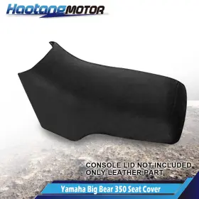 Crossdesign Ht-03scb6405pbk Fit For 1987-2001 Yamaha Big Bear 350 Seat Cover Motorcycle Replacement Black