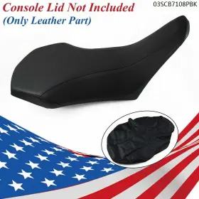 Ht-03scb7108pbk Crossdesign Seat Cover Fit For 2017-2020 Polaris Sportsman 850 1000 Xp Synthetic Leather