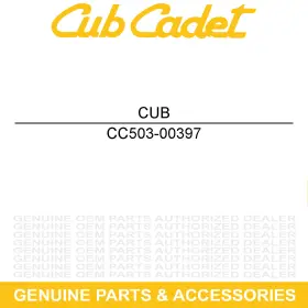 503-00397 Cub Cadet Front Seat Cushionlock Hook Cx750 Crew 4x4