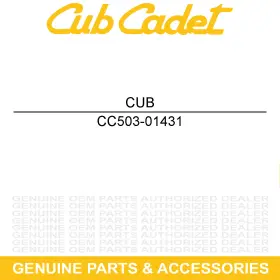 503-01431 Cub Cadet Seat Side Gear Challenger Mx750 Mx550 Eps 750 550 4x4