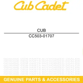 503-01707 Cub Cadet Seat Support Ii Challenger Mx750 Mx550 Eps 750 550 4x4