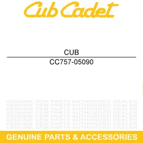 757-05090 Cub Cadet High Back Seat Passanger Challenger 4x4 400