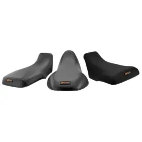 Cycleworks Seat Covers 639302265338 Quad Works Black Cover