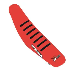 30-10-505 Dcor Dftcor Red With Black Ribs Seat Cover