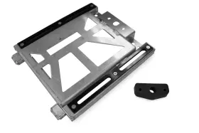 15-1111 Dragonfire Racing M-004 Heavy-duty Seat Base For Polaris Rzr S 900 2015-2021 Black