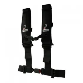 1936130015 Dragonfire Racing 4-point Safety Harness With Automotive Buckle 3 Inch Passenger