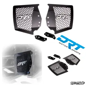 20005pt05101 Drt Motorsports Aluminum Front Inner Cv Boot Guards Polaris Pro R / Turbo S 2022