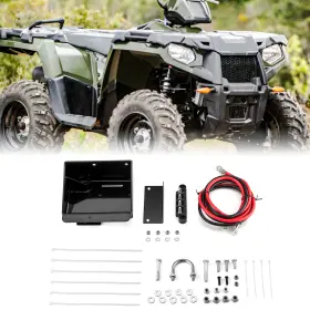 80120013 Dyso For 2022-2025 Polaris Sportsman 450 570 Battery Relocate Kit Box &wires