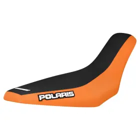 225-pol-std-orgblk-pol-lgenj Enjoy Mfg 2003-2007 Polaris Predator 500 Gripper Seat Cover Orange/black Standard #225