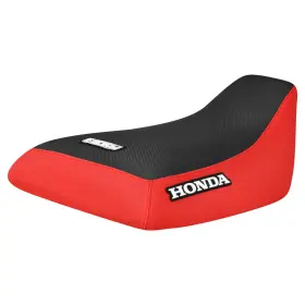 527-hon-std-redblk-hda-lgrenj Enjoy Mfg 1985-1987 Honda Atc 250es Gripper Seat Cover Red/black Standard #527