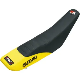 21-28432 Factory Effex Seat Cover Black And Yellow With Bump 19 - 20 Suzuki Rm Z250 450