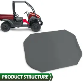 Alo125858 G-plus Fit For Kawasaki Mule 400 600 610 Utv 4x4 Replacement Vinyl Seat Cover Bottom