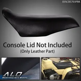 Alo541258 G-plus Fit For Honda Fourtrax 300 1988-2000 Motorcycle Leather Seat Cover Replace Black