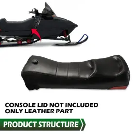 Alo588414 G-plus Fit For 1996-2003 Polaris Indy Xc500/600/700 Synthetic Leather Seat Cover Black