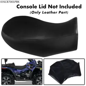 0813 Goneparts 5 Fit For 2006-2011 Can Am Outlander 500/650/800 Standard Black Color Seat Cover