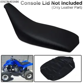 0813 Goneparts 6 Fit For Yamaha Raptor 660 Seat Cover 2001-2004 Standard Atv Black