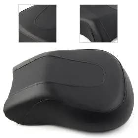 Goodnewstoreusa 550718594624 Rear Passenger Seat Cushions Pillion For Harley Softail Fat Boy Flstf 2008-2014