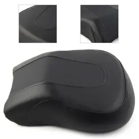 Goodnewstoreusa 550722549863 Rear Passenger Seat Cushions Pillion For Harley Softail Fat Boy Flstf 2008-2014