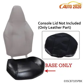 E-03scb7105pbk Grandorange Fit For 2008 Polaris Rzr 570 800 900 Leather Seat Cover Kit Black Replacement