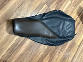 197-blk-red-blk Honda Trx 450 R Er Seat Cover 2004-2018 Leather Padded