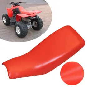 Honda Ainuo000006321 Trx250ex Sporttrax 250 Red Pvc Seat Cover Atv Replacement 2001-2005